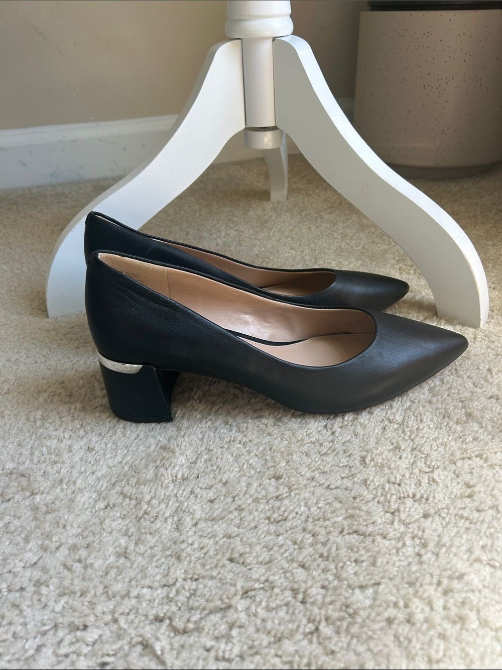 Essex lane classic black heels size 8M
